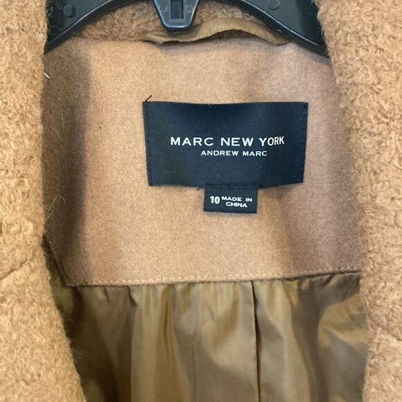 Marc New York Pressed Bouclé Wool Coat Size 10 - Picture 4 of 10